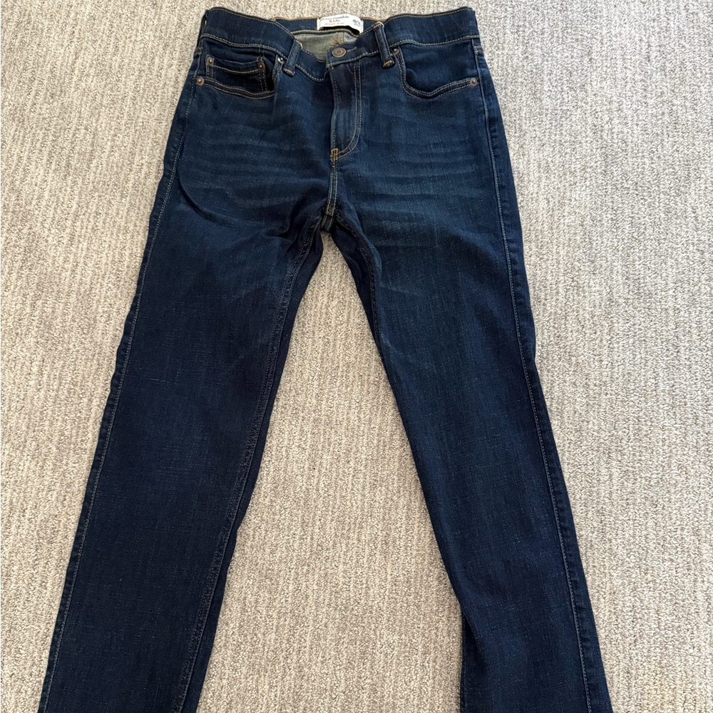 Abercrombie Kid’s Dark Blue Denim Jeans